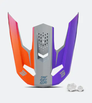 Viseira Do Capacete Shot Race Gear Speed Side Jovens