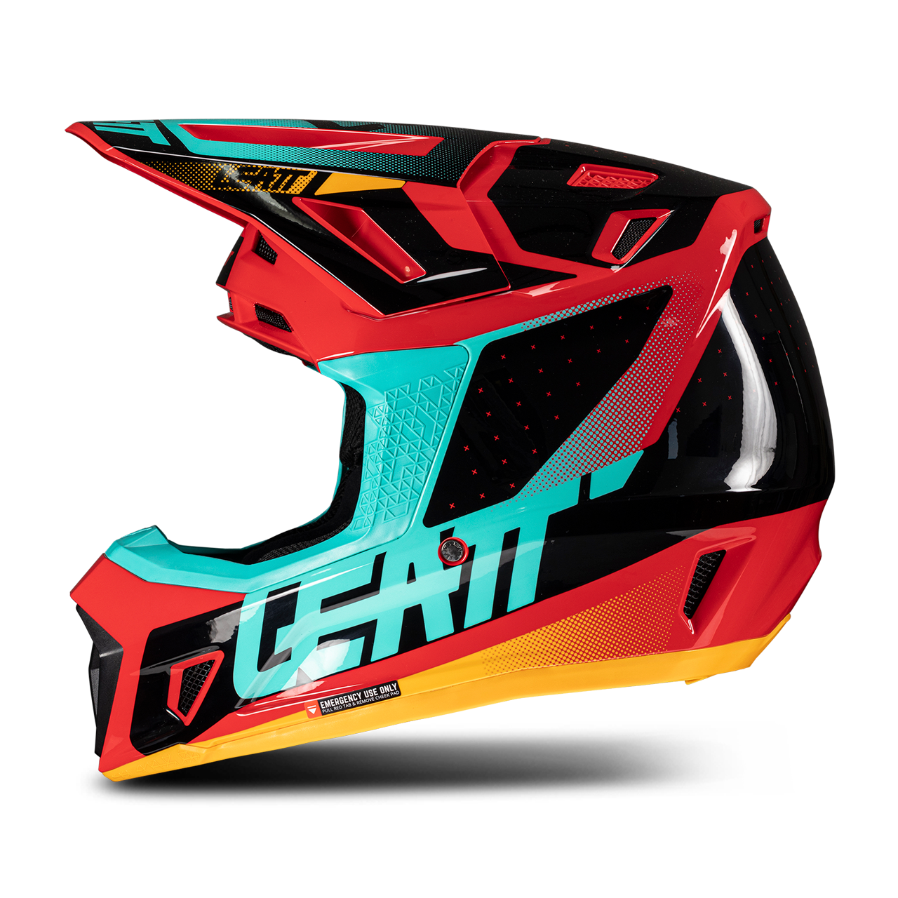 Leatt Moto 7.5 V25 MX Helmet Kit with Goggles