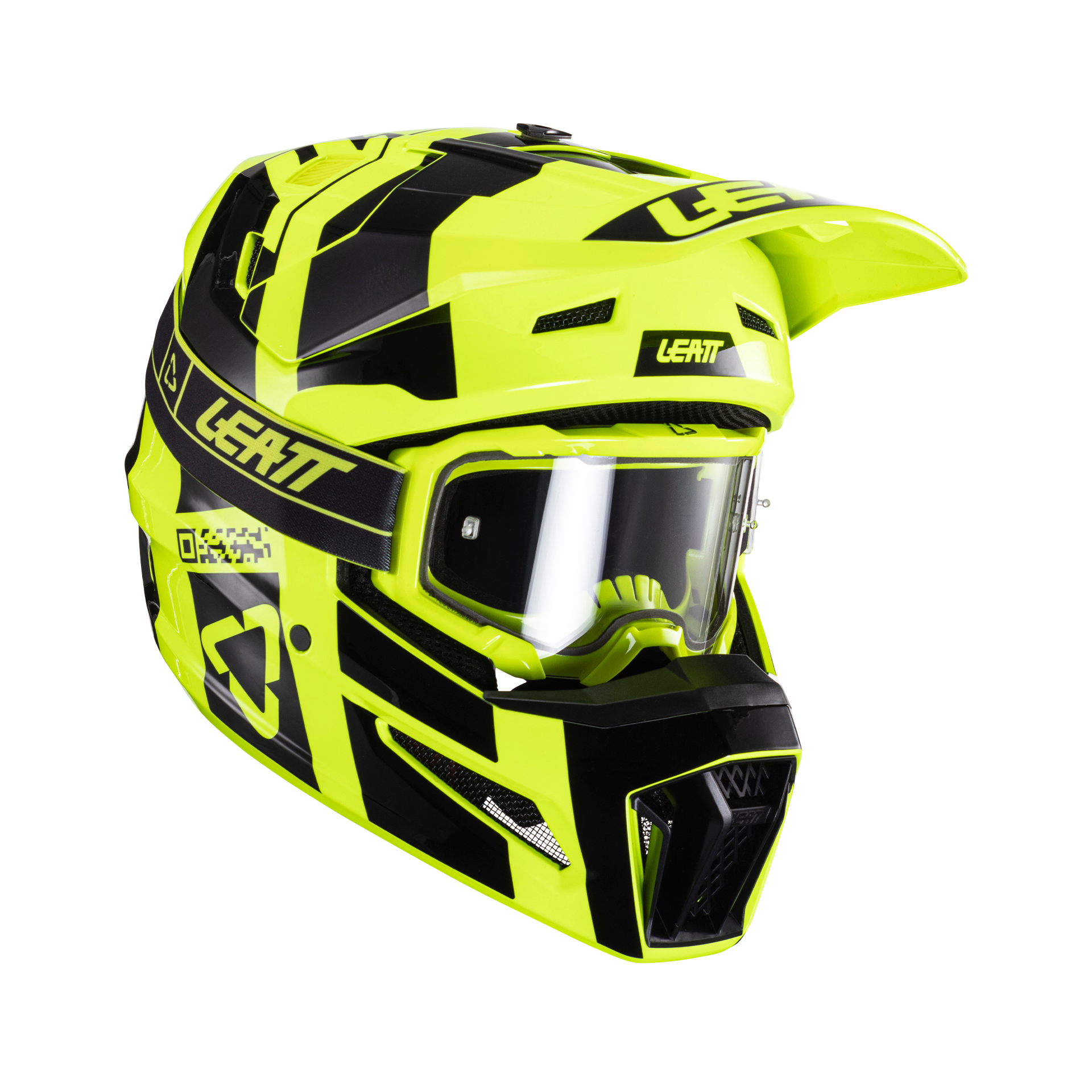 Crosshelm Kit Met Brillen Leatt Moto 3.5 V24