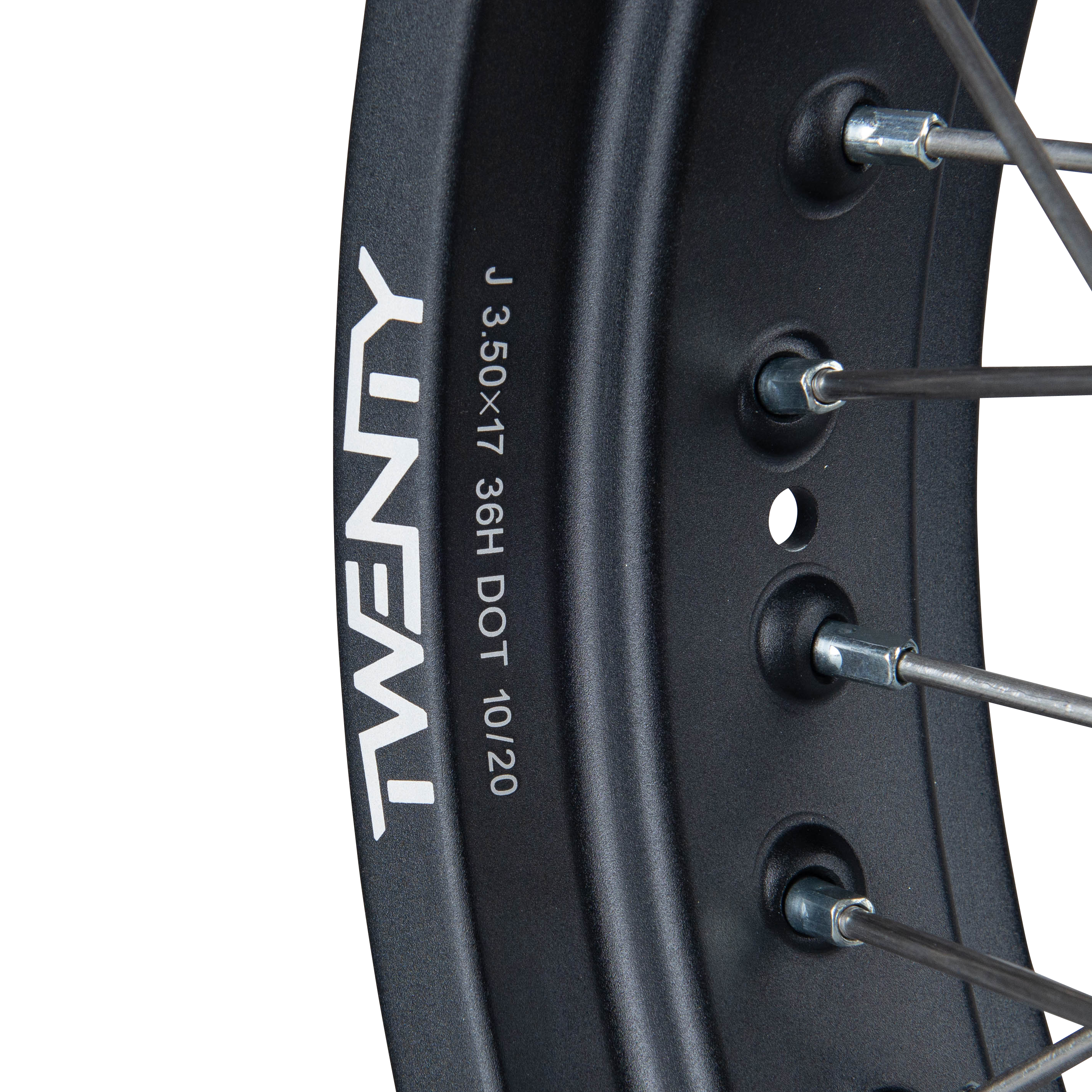Twenty Supermotard Front Wheel Black-Gold 17"