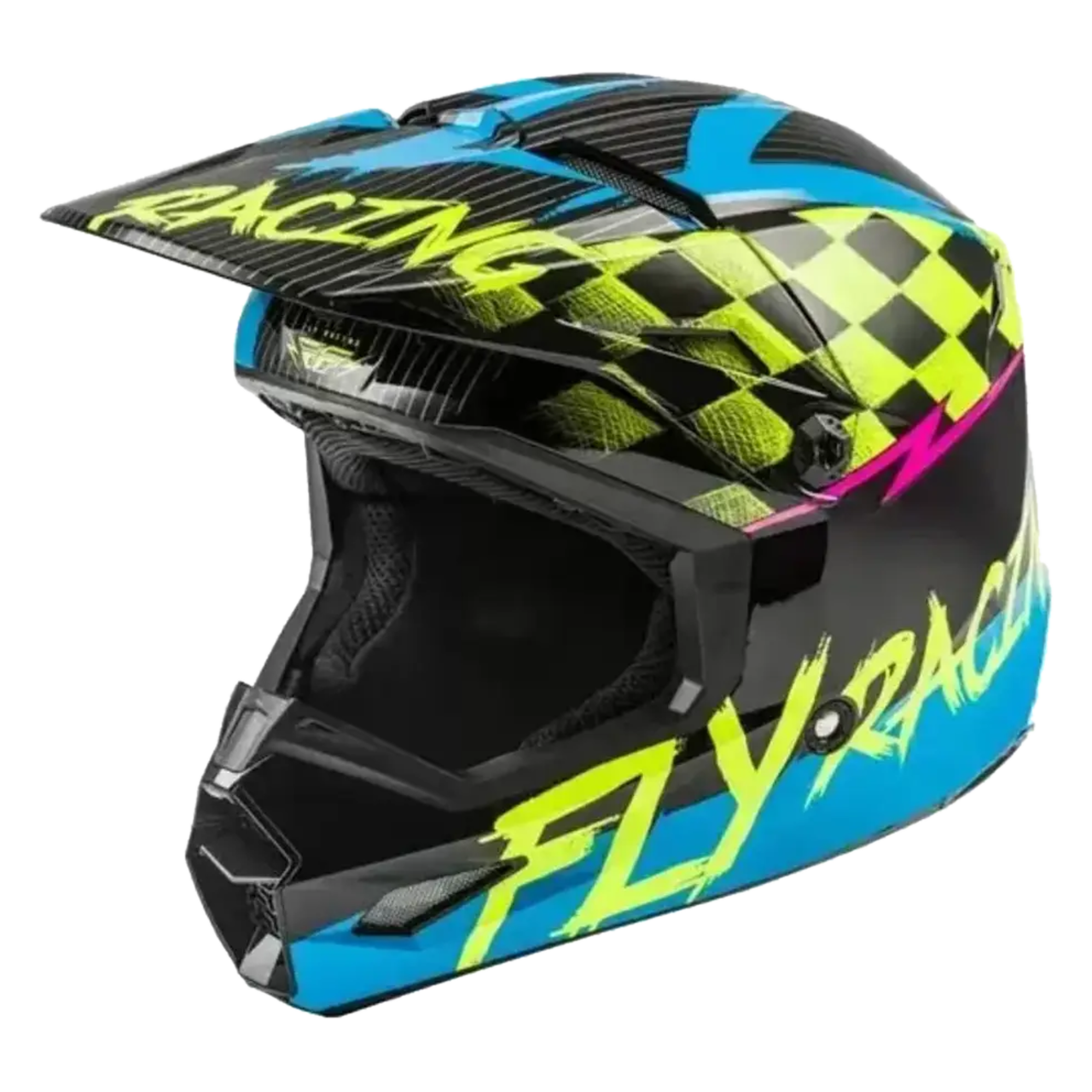 Casco de Cross FLY Racing Kinetic Sketch Niño