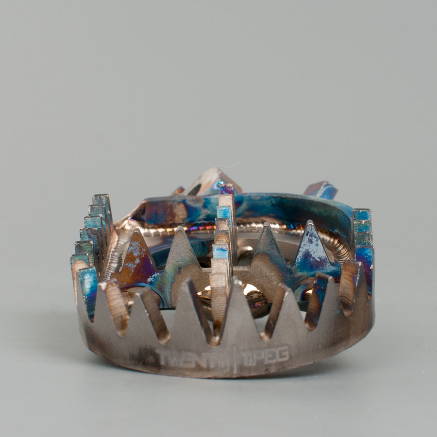 Voetsteunen Twenty TiPeg Titanium - STANDAARD
