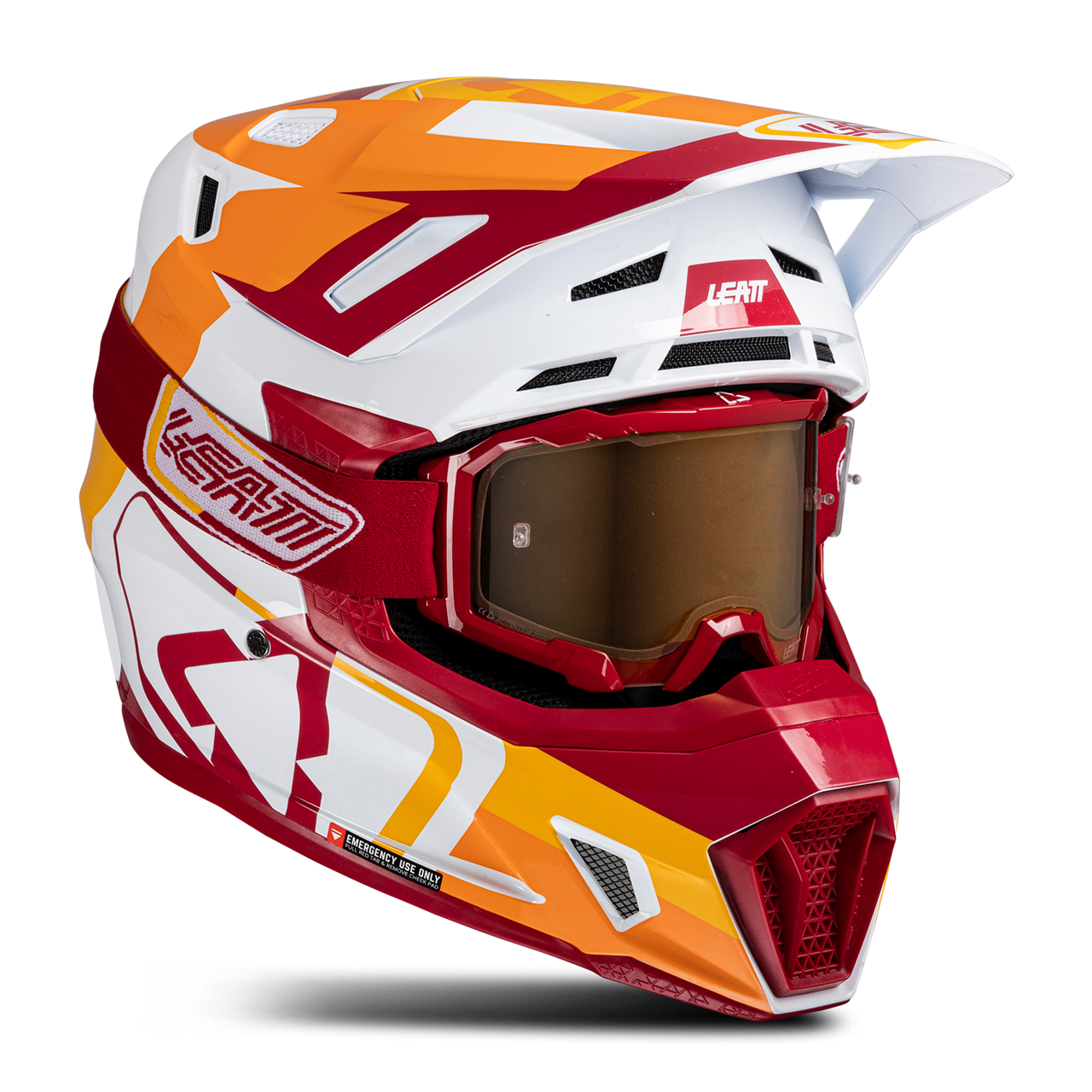 Kit de Casco MX Leatt Moto 7.5 V25 con Gafas