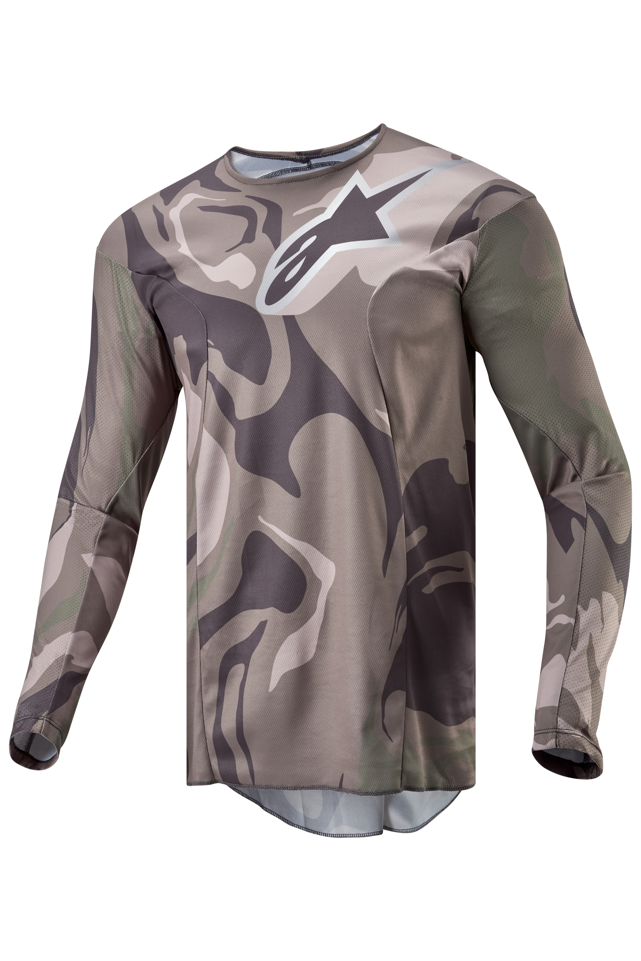 Camiseta de Cross Alpinestars Racer Tactical Desert