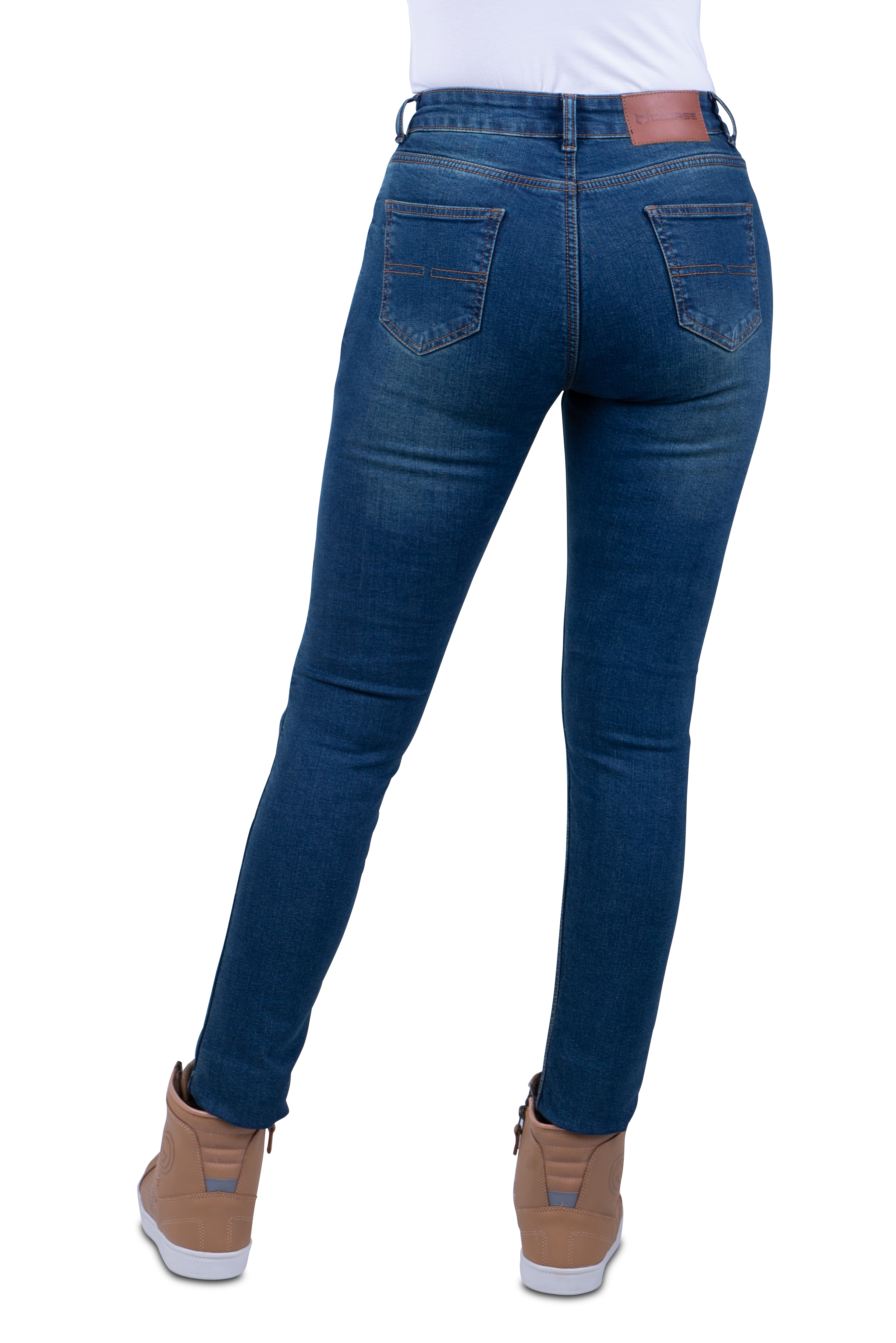 Vaqueros de Moto Mujer Course Lara Slim Fit