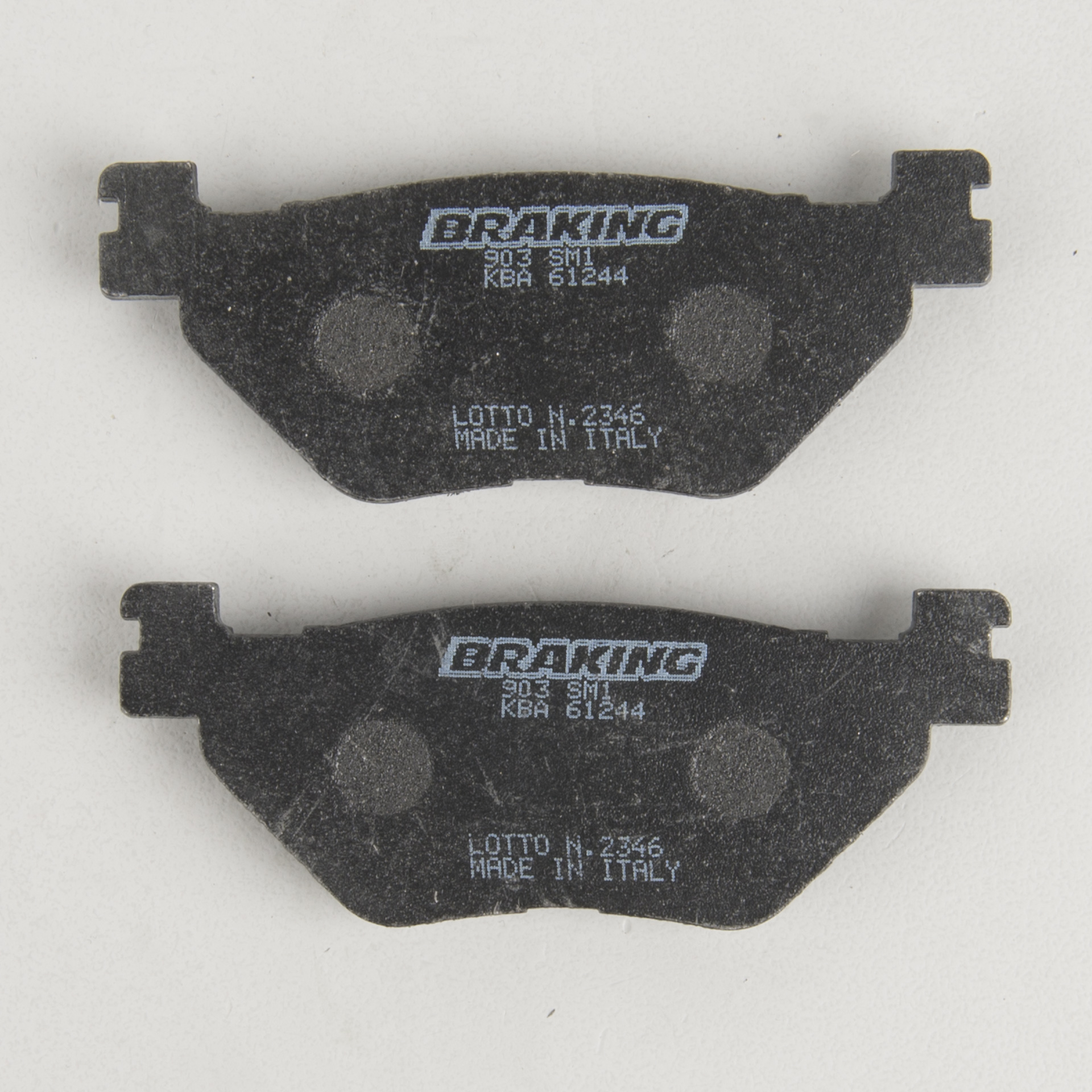 Braking Semi Metallic Brake Pads Rear