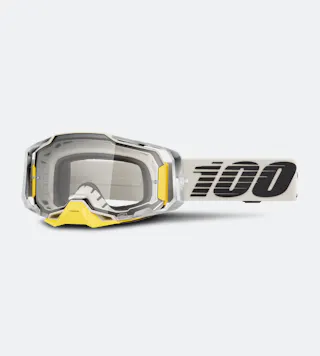 Masque Cross 100% Armega - Écran Transparent