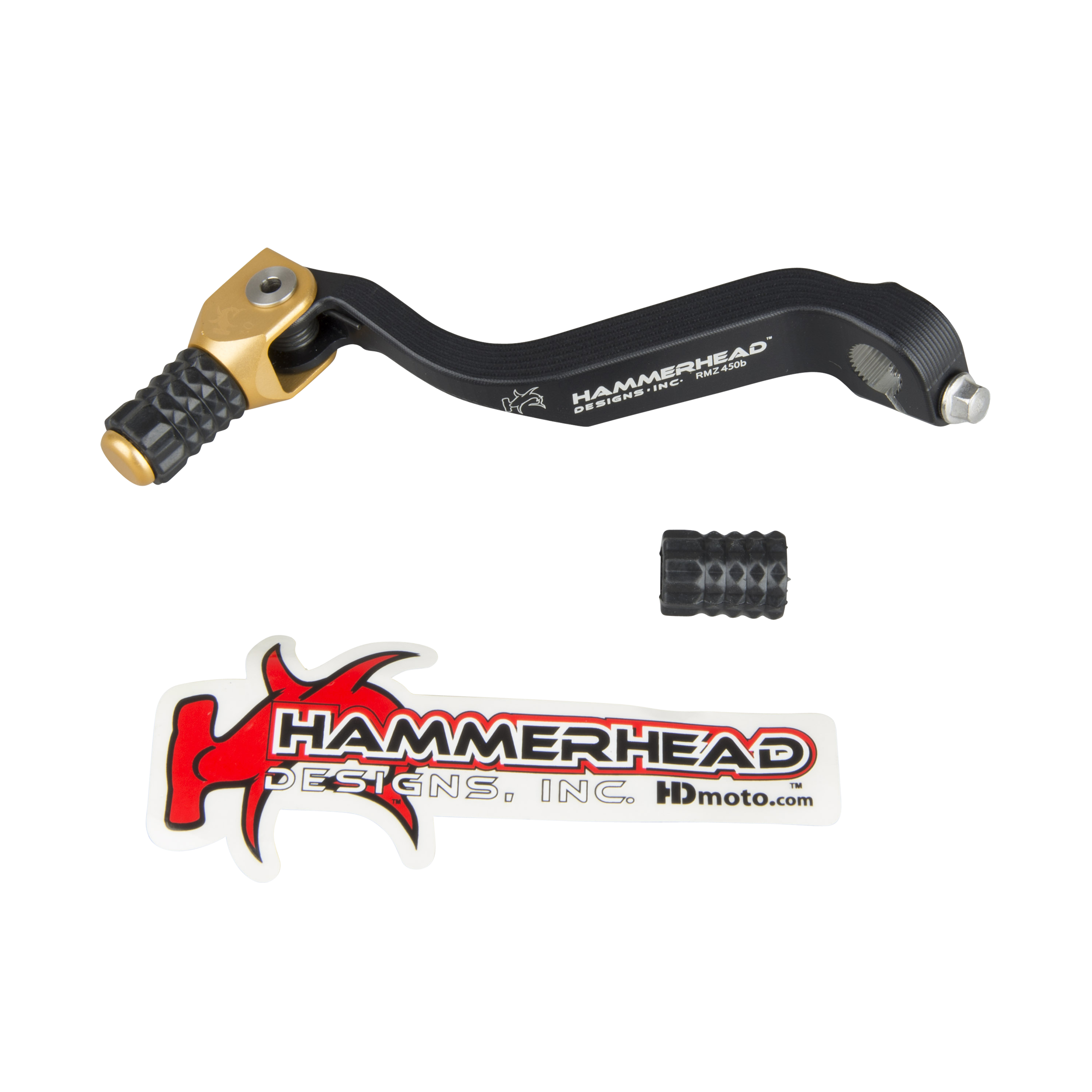 Versnellingspedaal Hammerhead CNC 'Rubber'