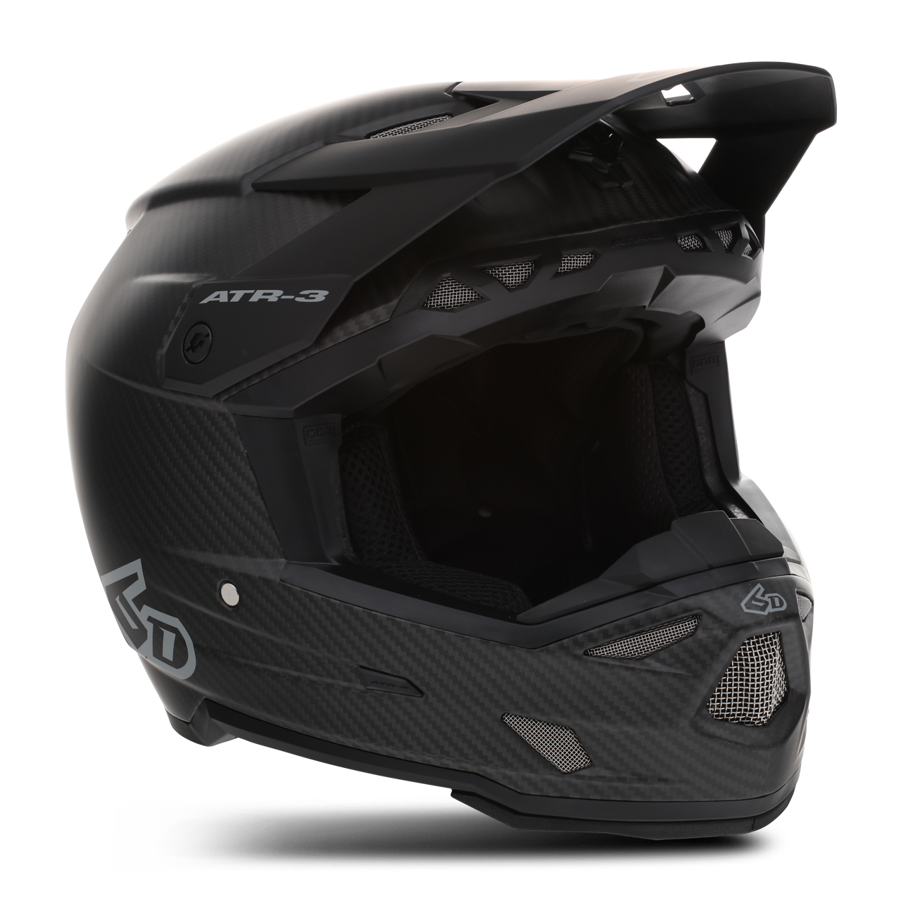 Motokrossikiiver 6D ATR-3 Solid FIM