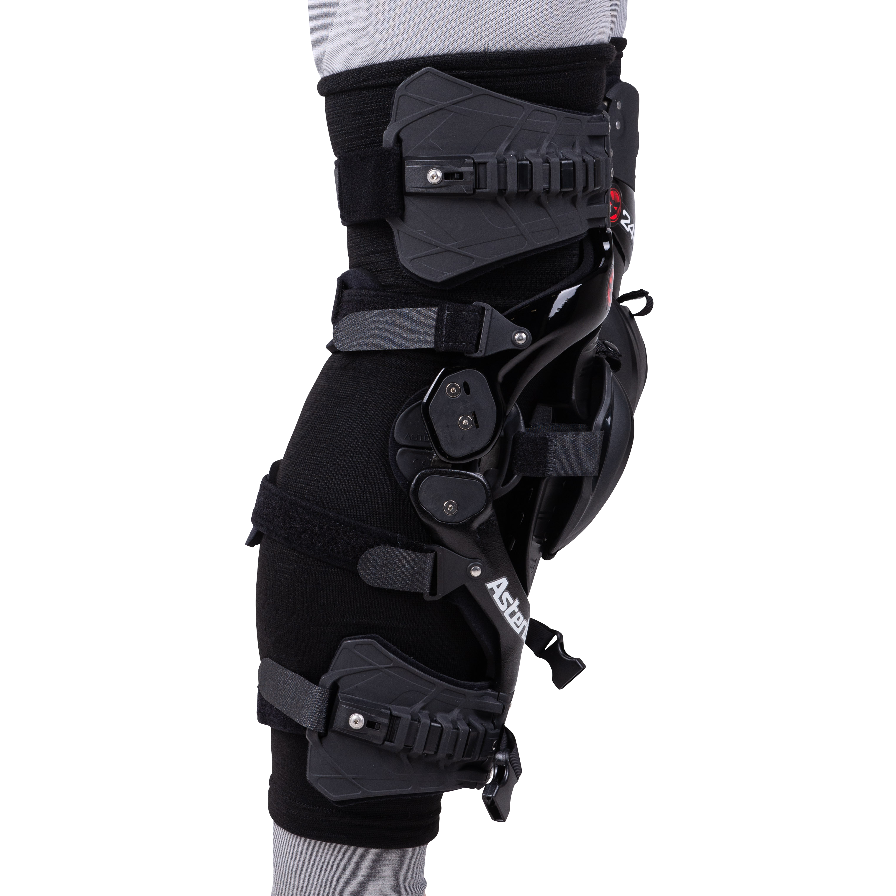 Asterisk 24MX Edition Knee Braces Black