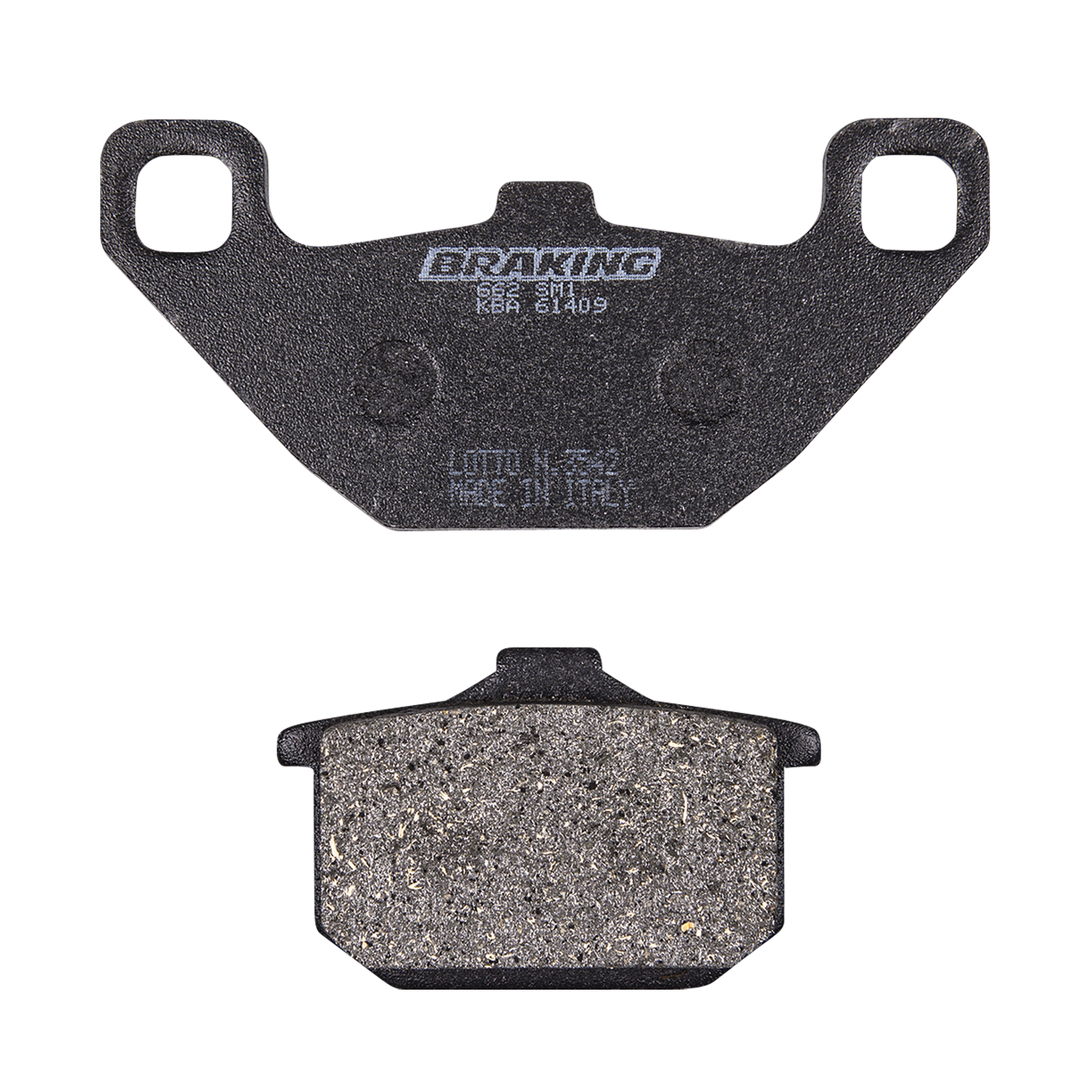 Braking Semi Metallic Rear Brake Pads