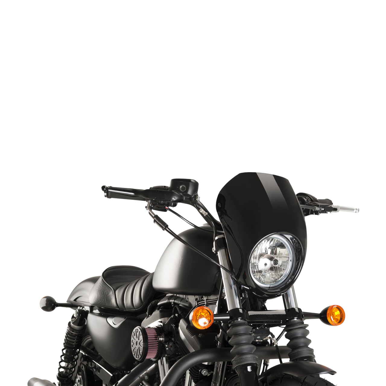 CustomAcces Free Spirit Semi-Fairing Black