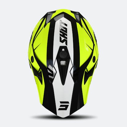 Visera para Casco de Cross para Nino Shot Pulse Revenge Negro Neon Amarillo Ahora con un 16 de descuento 24MX