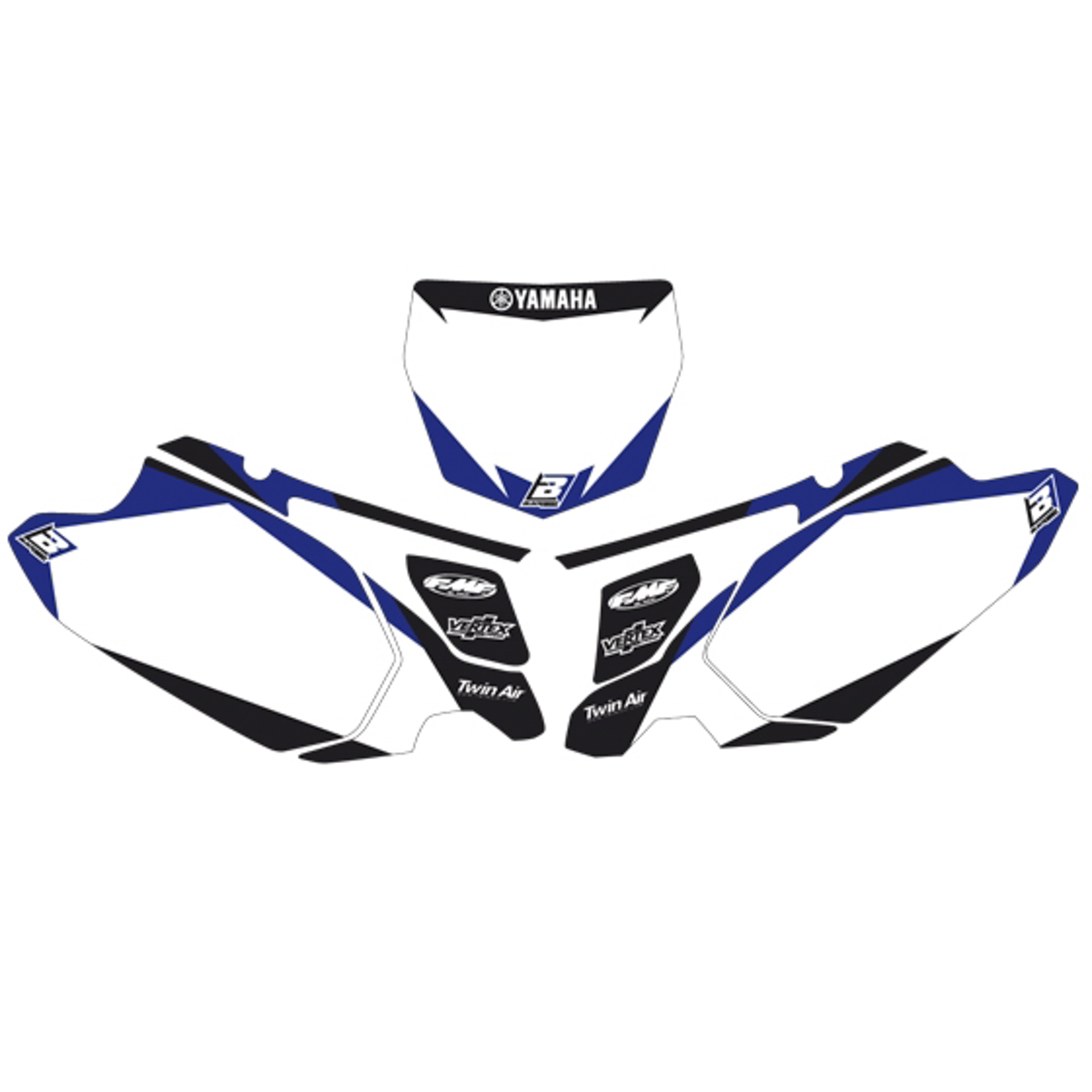 Blackbird Factory Number Plate Decals