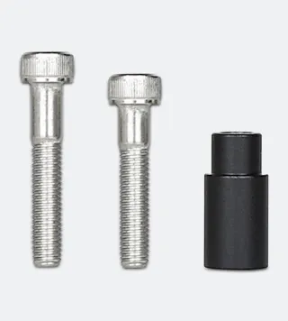 Schroefset Adapter X-Guard M8 Zwart