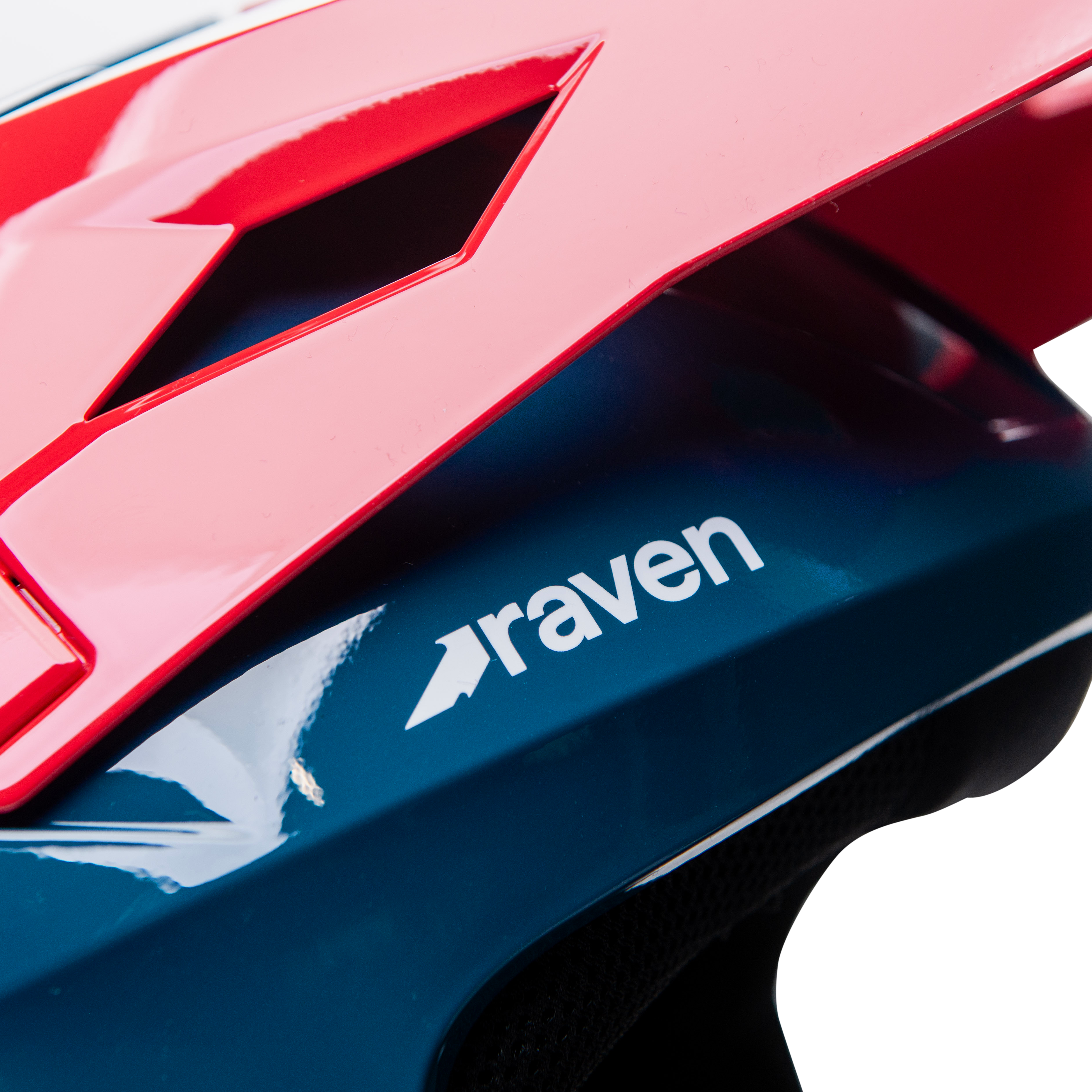 Casco de MX Raven Onyx