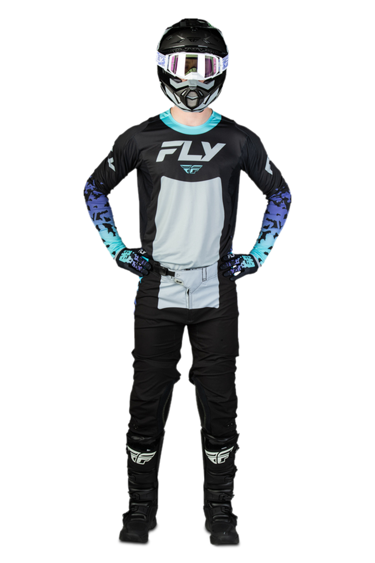 Παντελόνι MX FLY Racing Lite Flake
