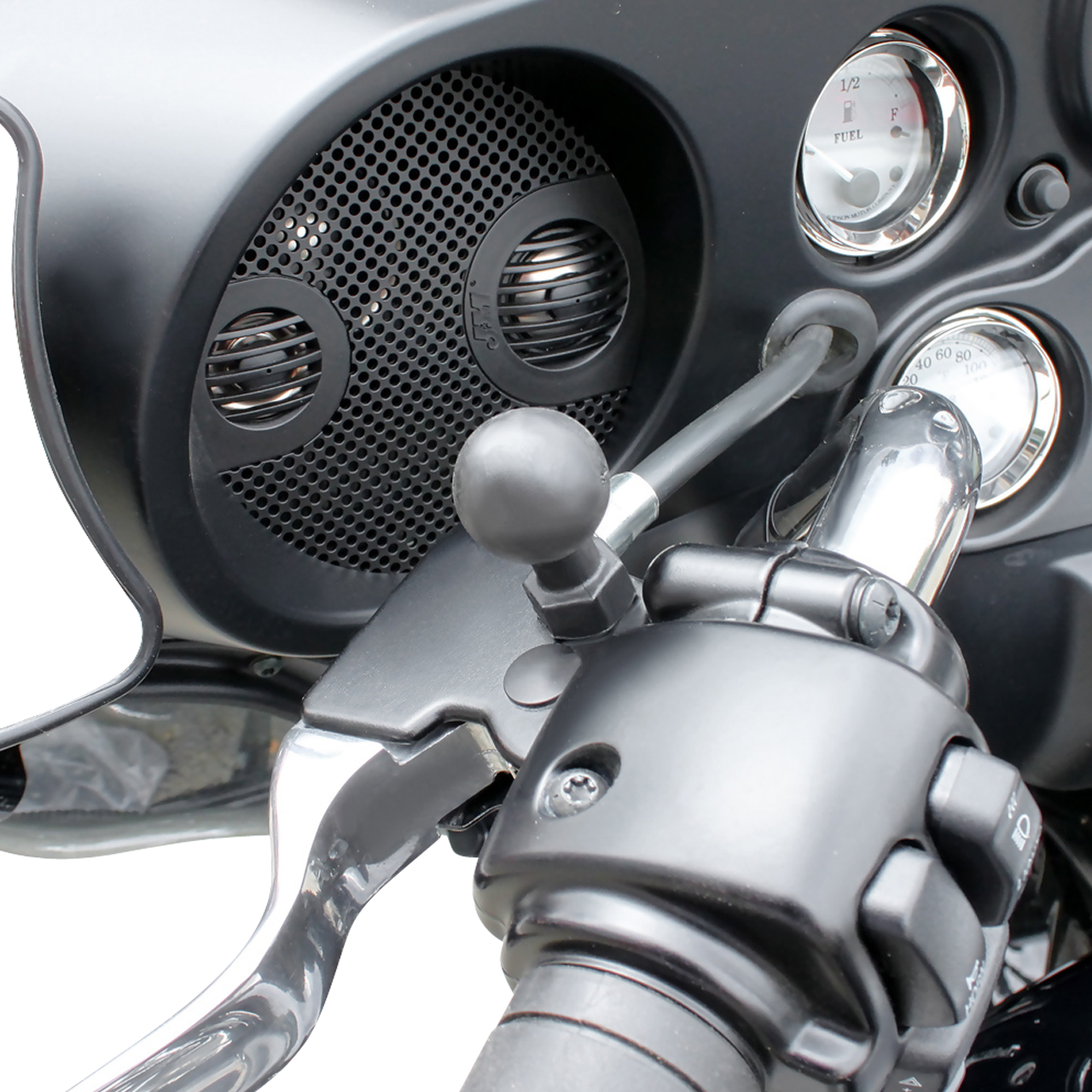 Kogeladapter voor Spiegelbasis RAM® Mounts Tough-Ball Harley-Davidson