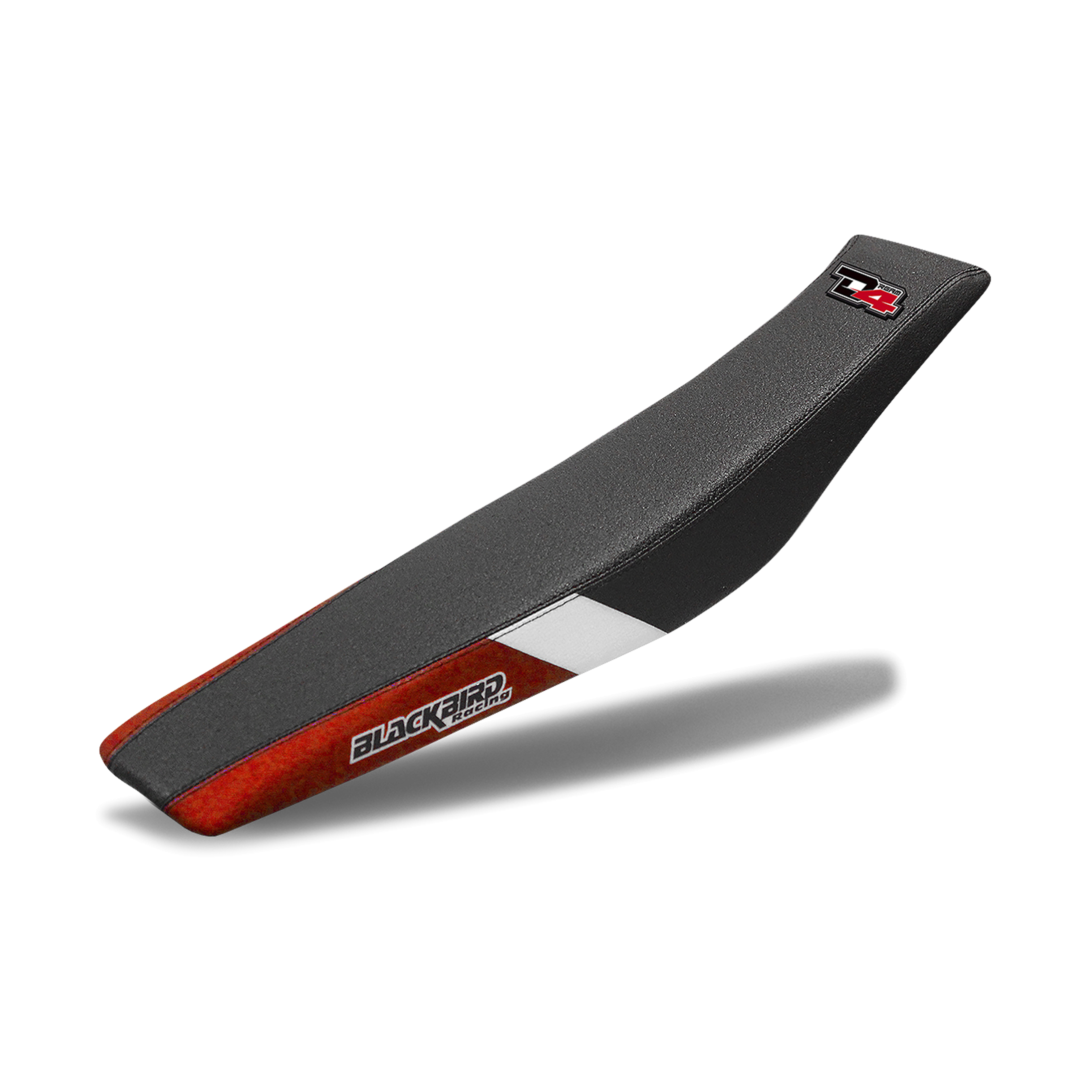 Zadelovertrek Blackbird Dream 4 Zwart-Rood-Wit