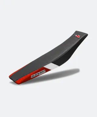 Zadelovertrek Blackbird Dream 4 Zwart-Rood-Wit