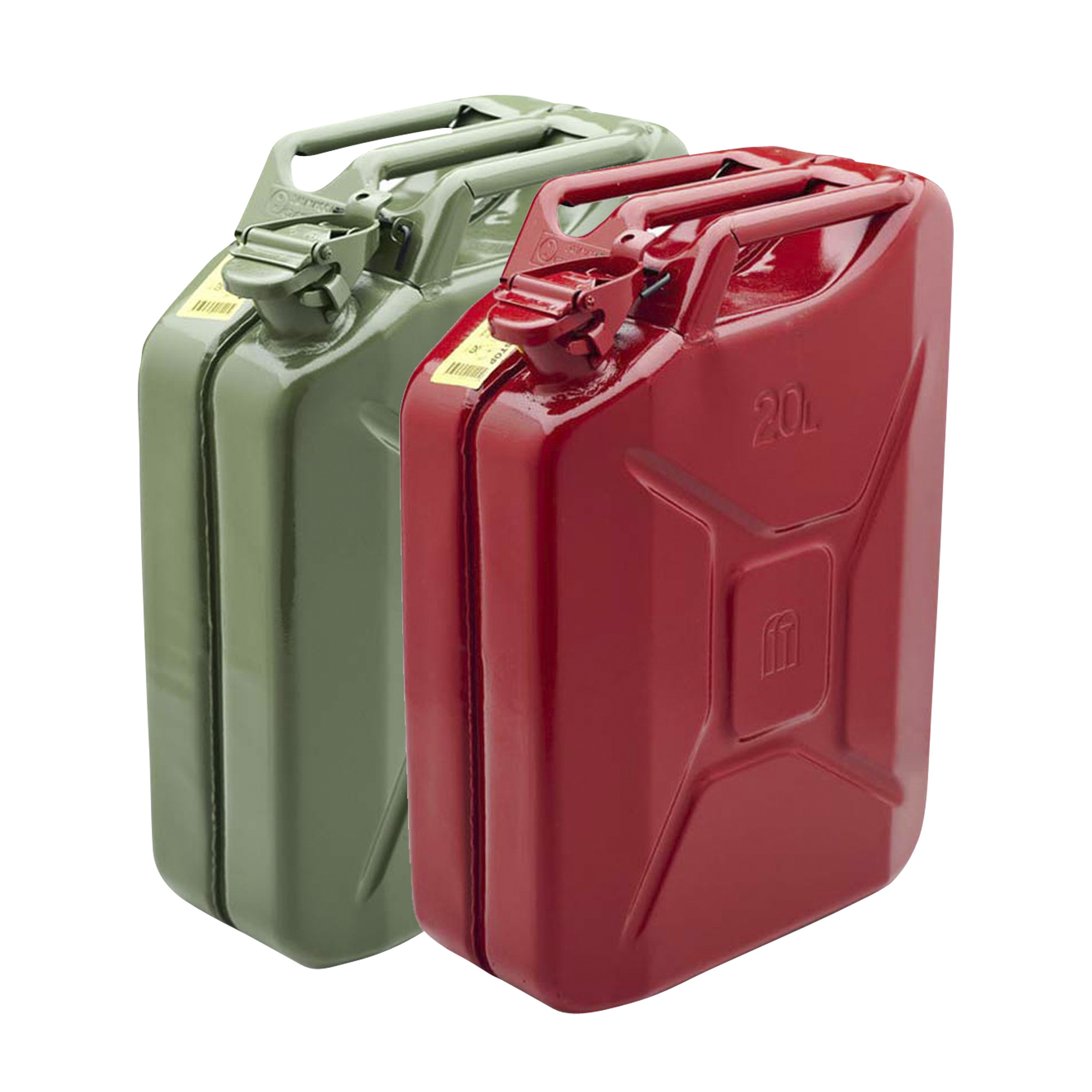 Never Stop Sheet Metal Jerry Can 20L | 24mx