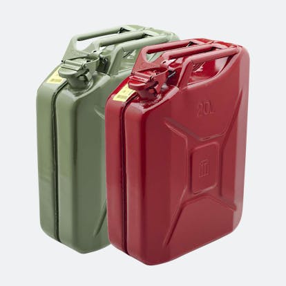 Never Stop Sheet Metal Jerry Can 20L - Buy now, get 33% off