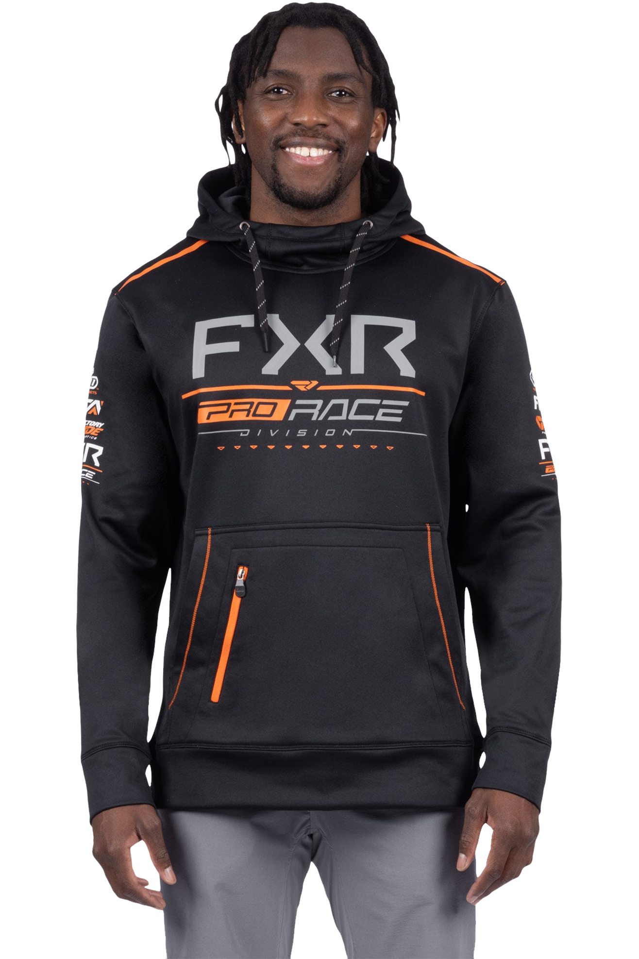 Sudadera con Capucha FXR Race Div Tech