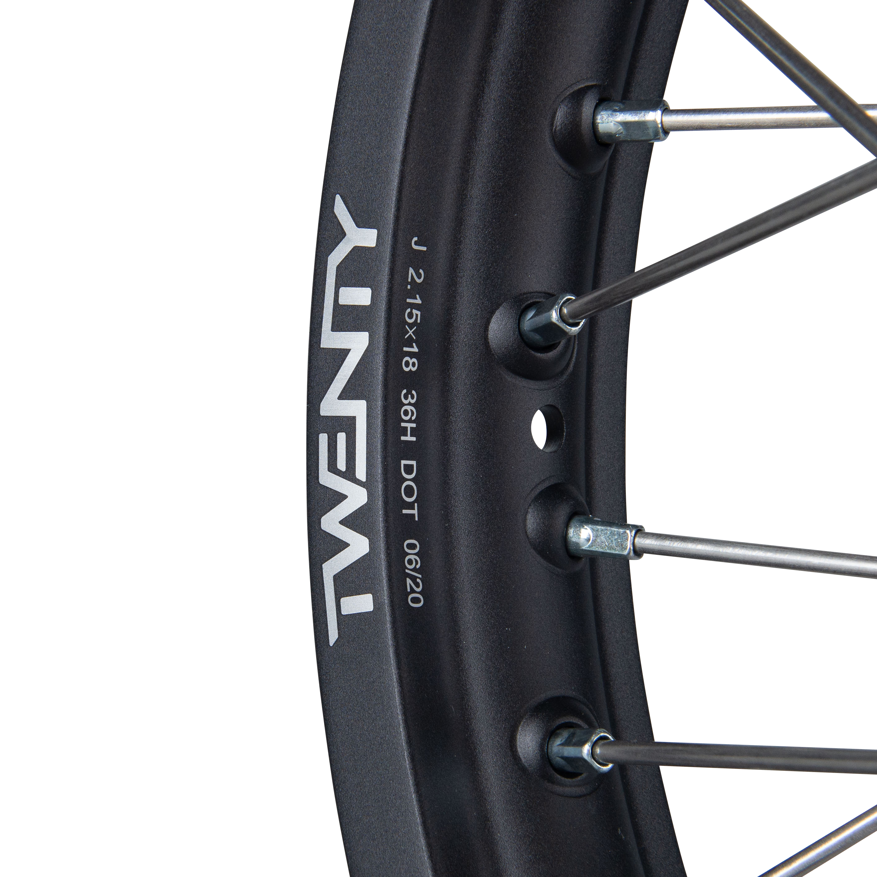 Twenty MX Rear Wheel Black-Gold 18"