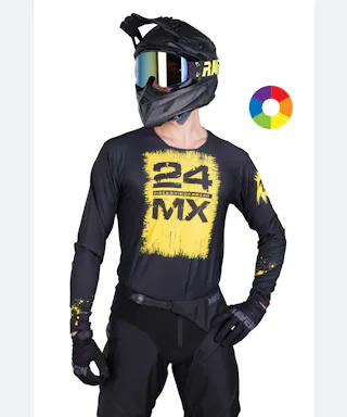 Camiseta de Cross 24MX GRUNGE