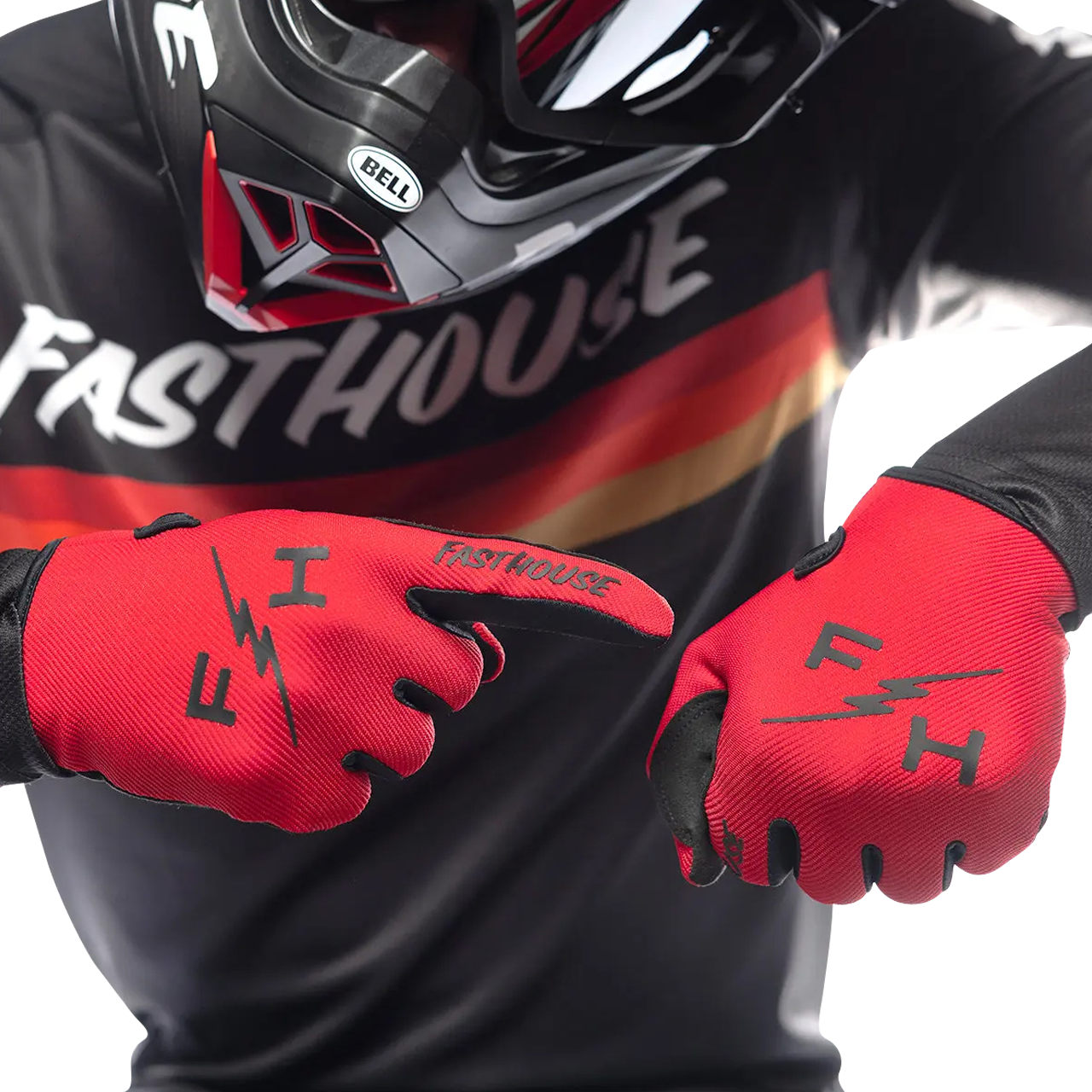 Guantes MX Fasthouse Carbon Eternal