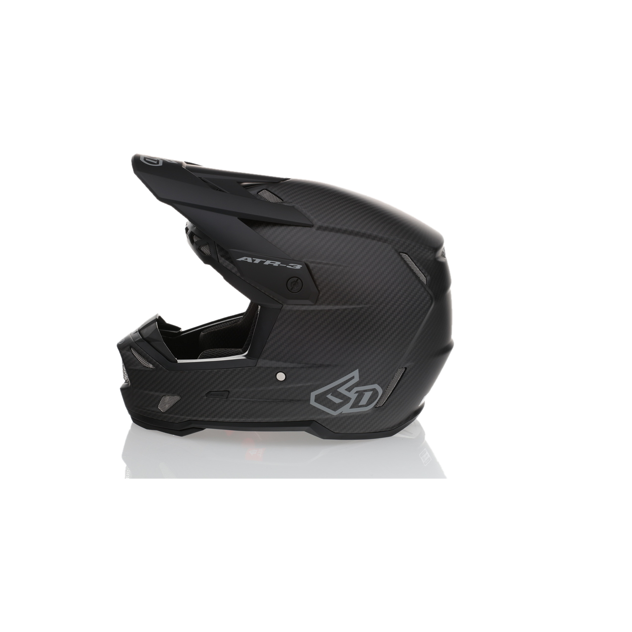 Casco MX 6D ATR-3 Solid FIM