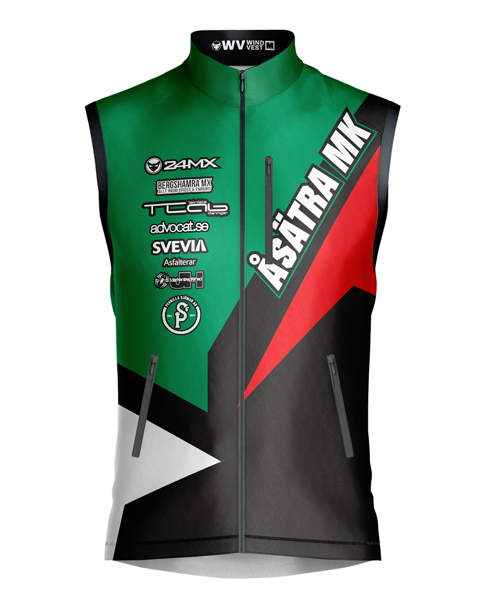 24MX Personalized Wind Vest Åsatra