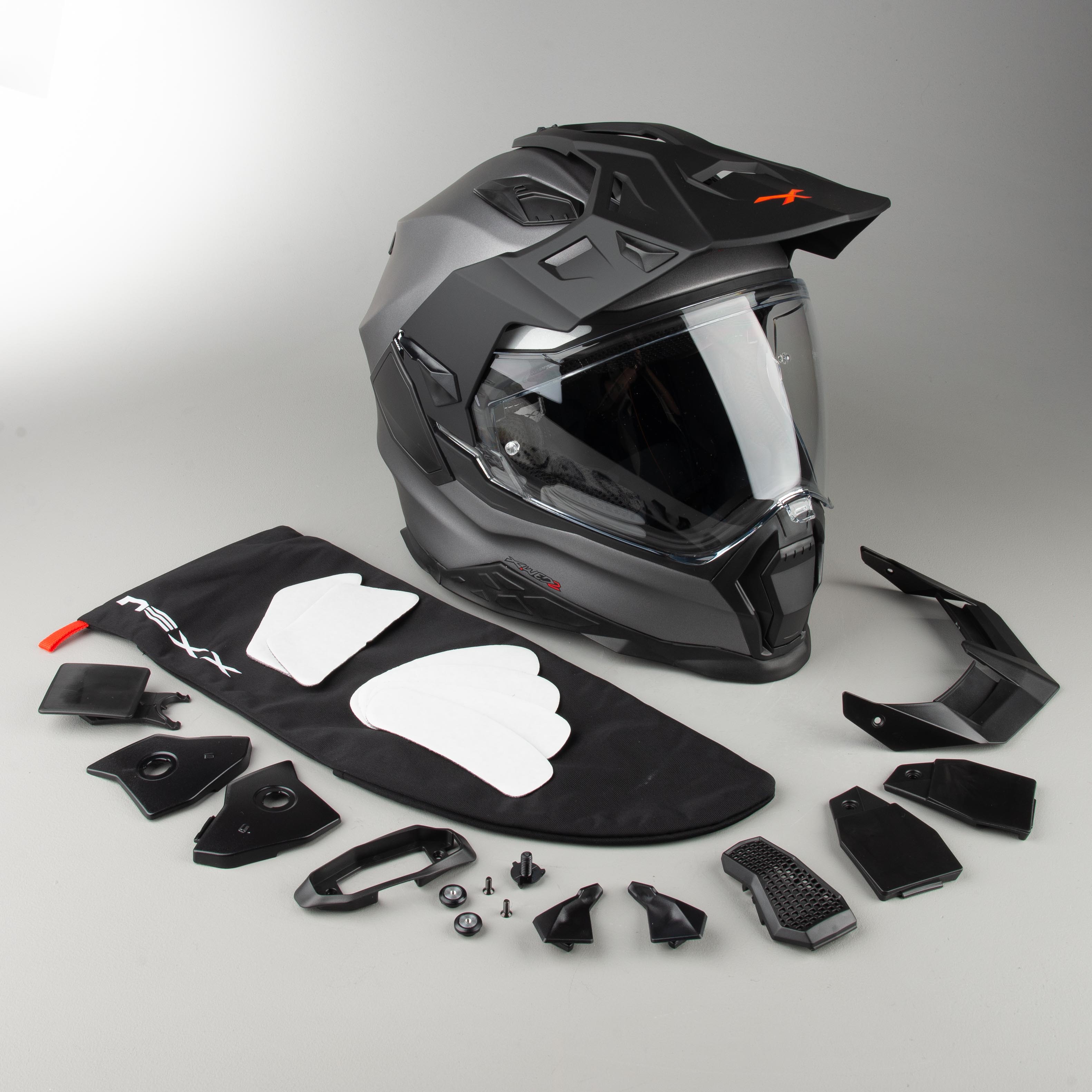 Casco Adventure Nexx X.WED2 Plain