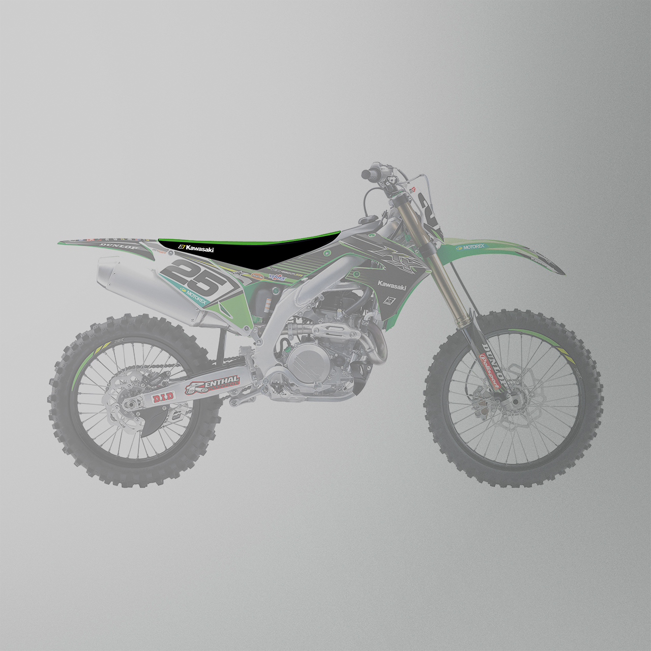 Blackbird Replica Racing Team 2018 Seat Cover Green-Black