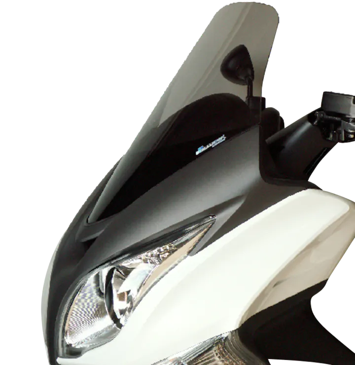 Voorruit V-Parts Dubbele Curve Scooter