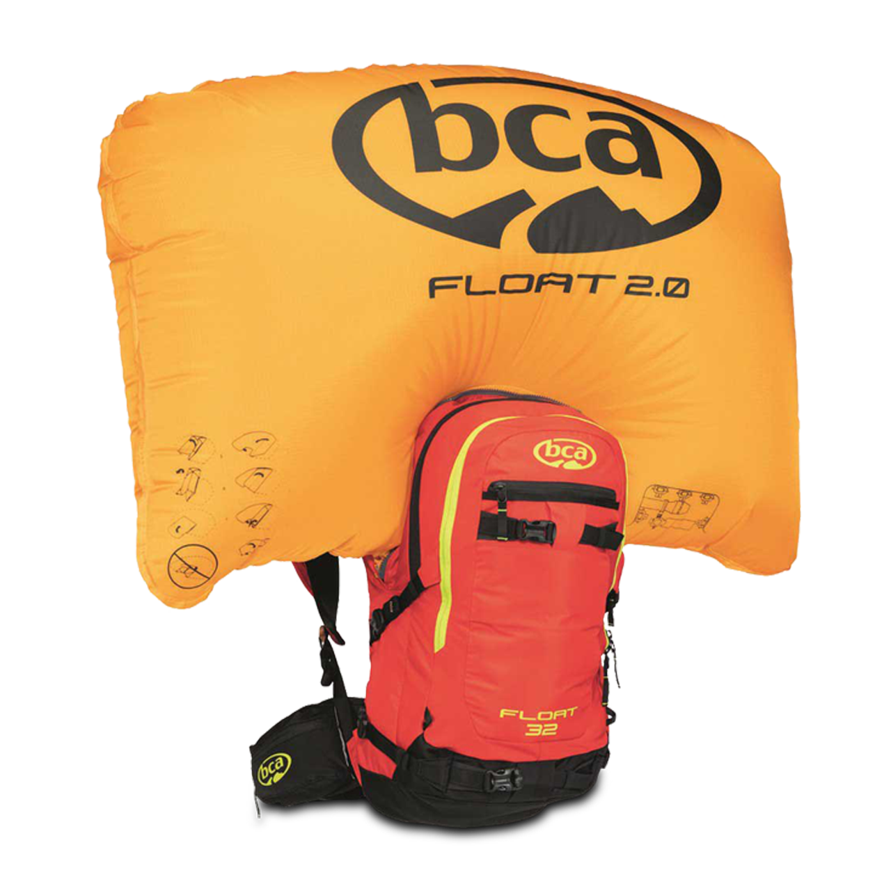 Système Airbag BCA Float 32 2.0 Rouge
