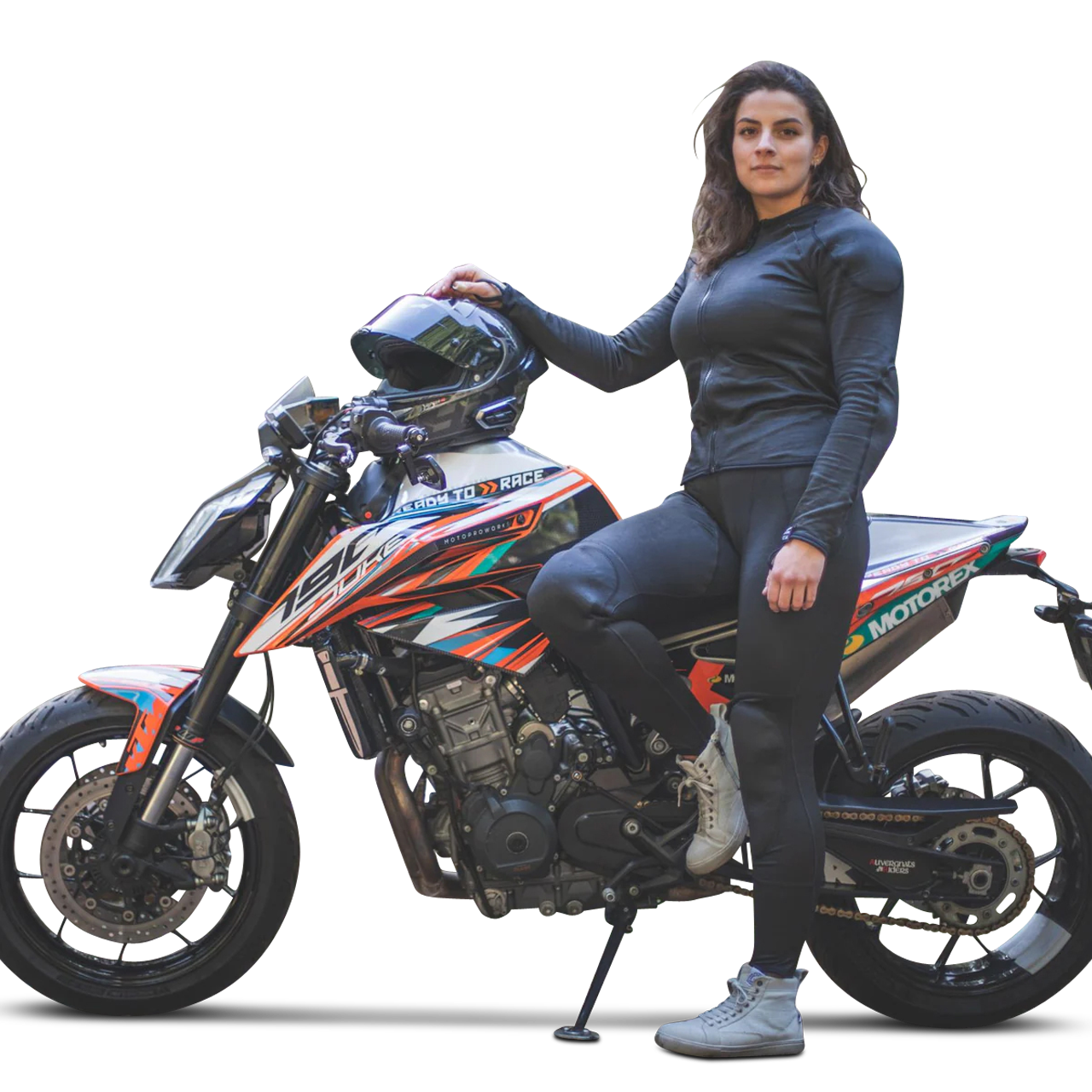 Camisa De Moto Bowtex Optimal Mujer