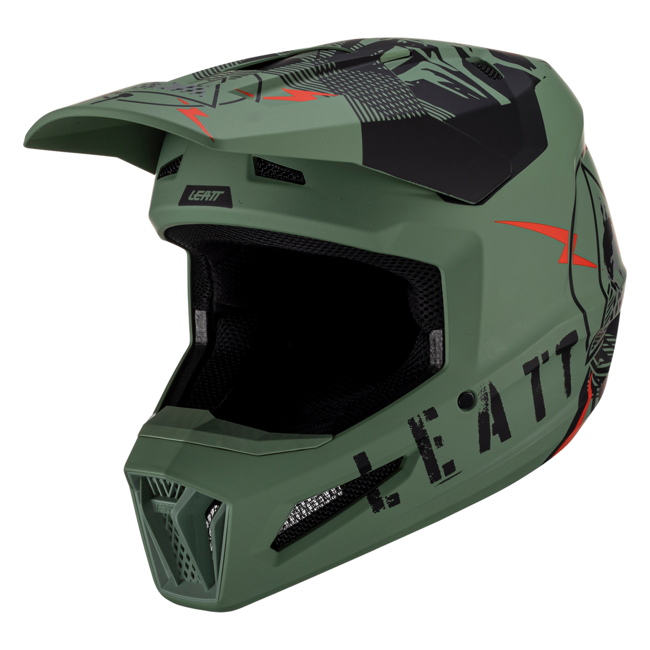 Casco MX Leatt Moto 3.5 V23 Kit con Gafas