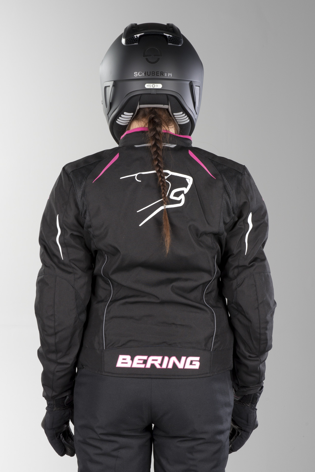 Bering Twist MC Jacka Dam Svart Fuchsia Nu 13% rabatt Bering Twist MC Jacka Dam Svart Fuchsia Nu 13% rabatt