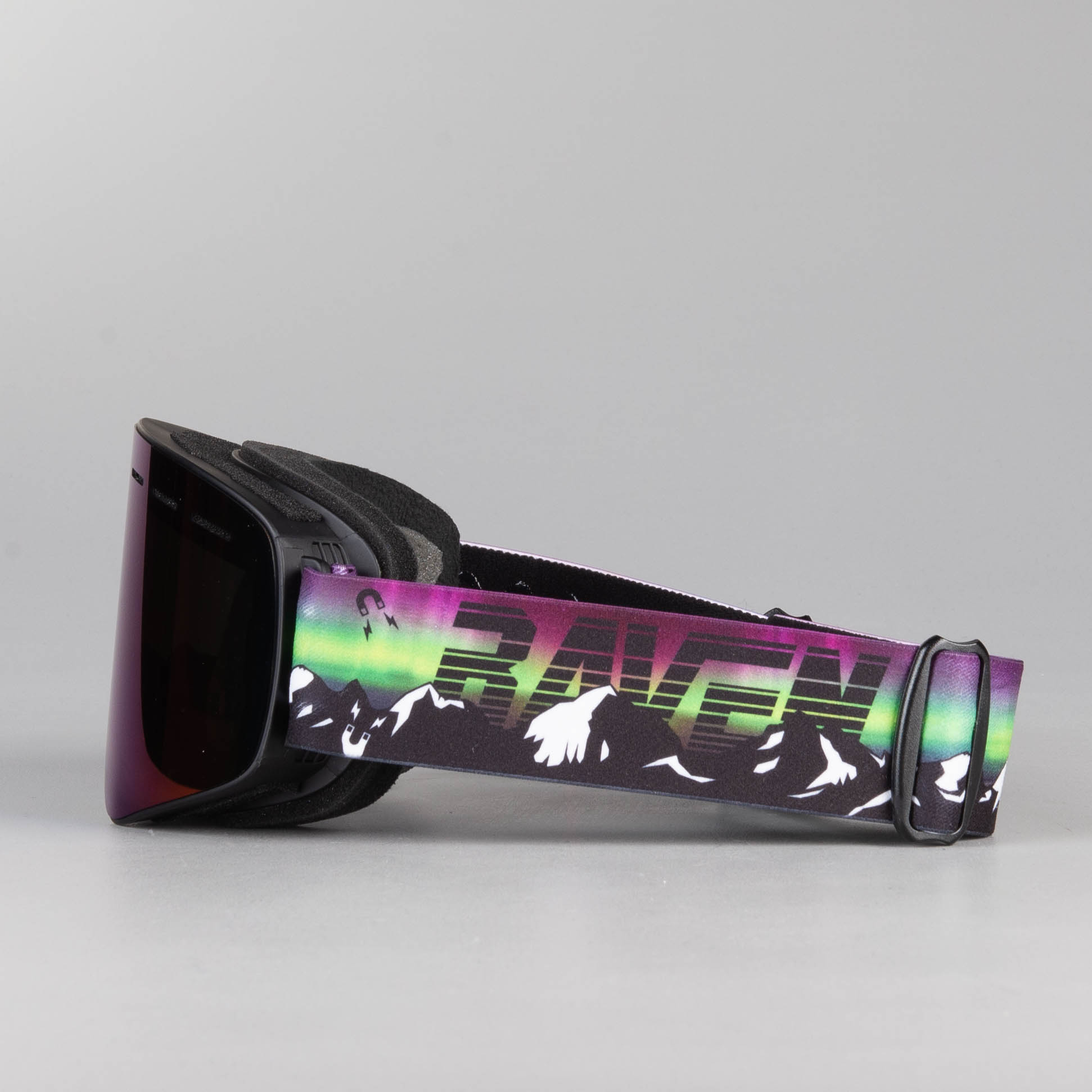 Ochelari Snowmobil Raven Edge VentMax Magnetic "Norrsken" Oglindă