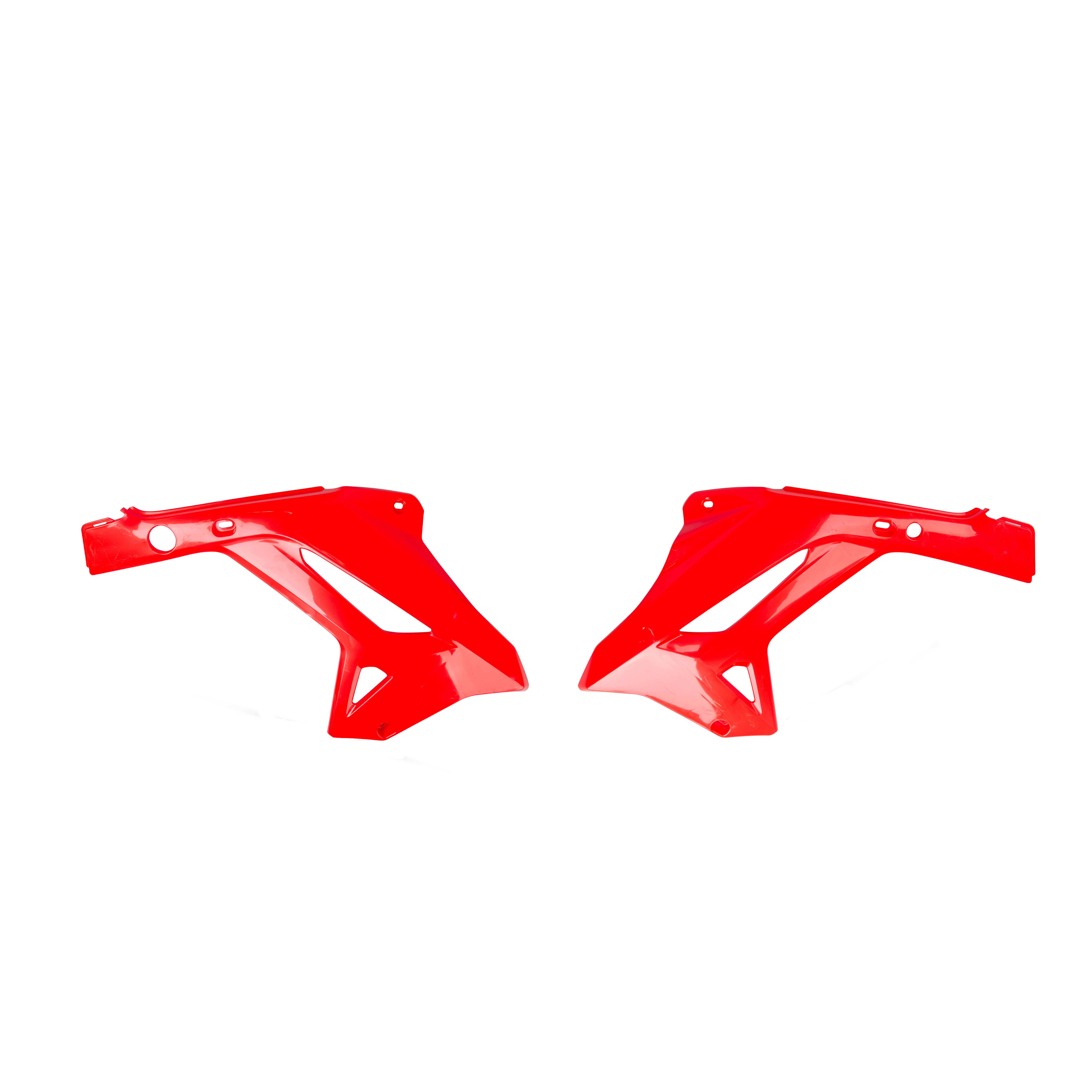 Cubierta de Radiador Polisport Restyling Rojo