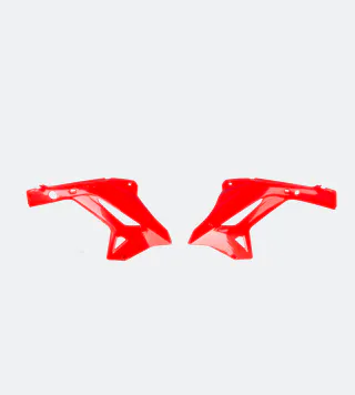 Ouïes de Radiateur Polisport Restyling Rouges