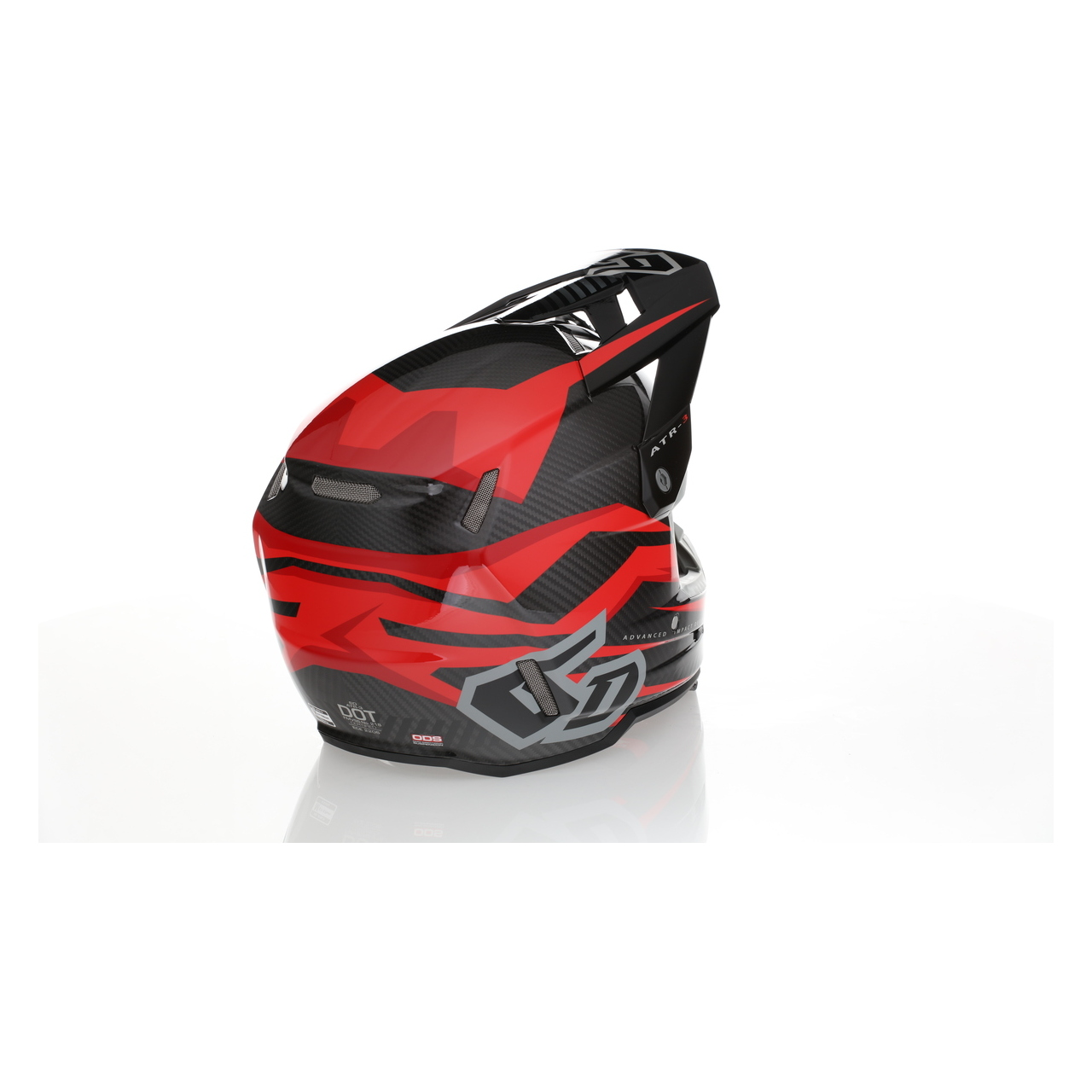 Casco MX 6D ATR-3 Rival FIM