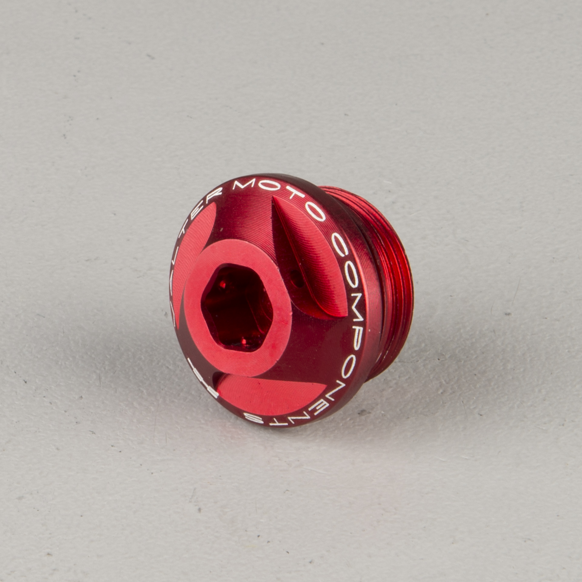 Valter Moto Racing Oil Cap Red