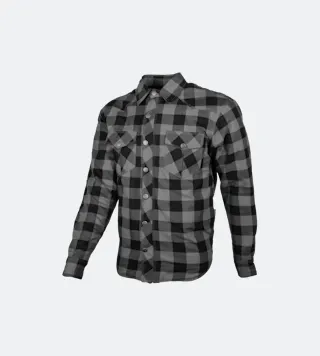 GMS Jaguar Motorcycle Flannel Shirt