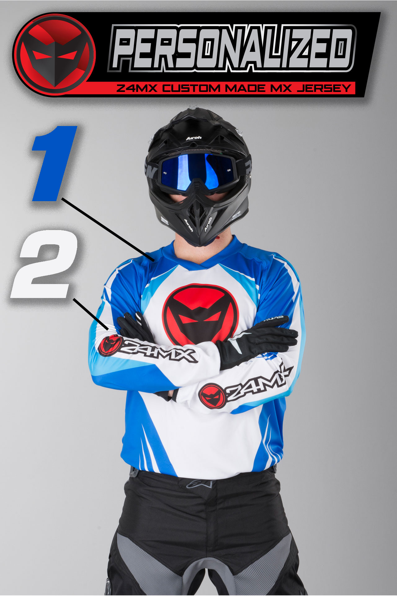 24MX RACE Jersey - Customised MX3