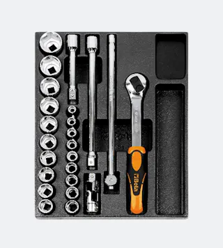 Δίσκος Αποθήκευσης με Συλλογή Εργαλείων Beta Tools T83-24