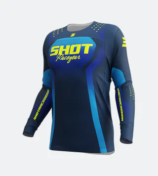 Camiseta Cross Shot Race Gear Contact Stream 27