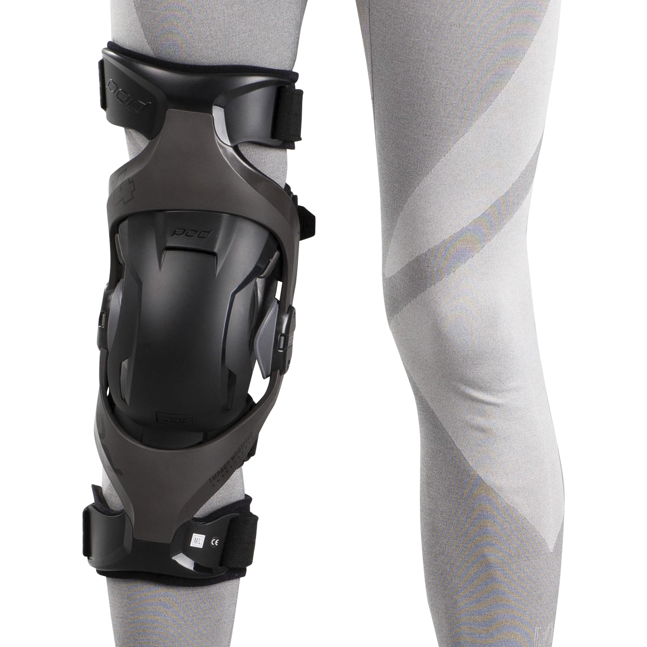 POD K4 2.0 Right Knee Guard Black | 24mx