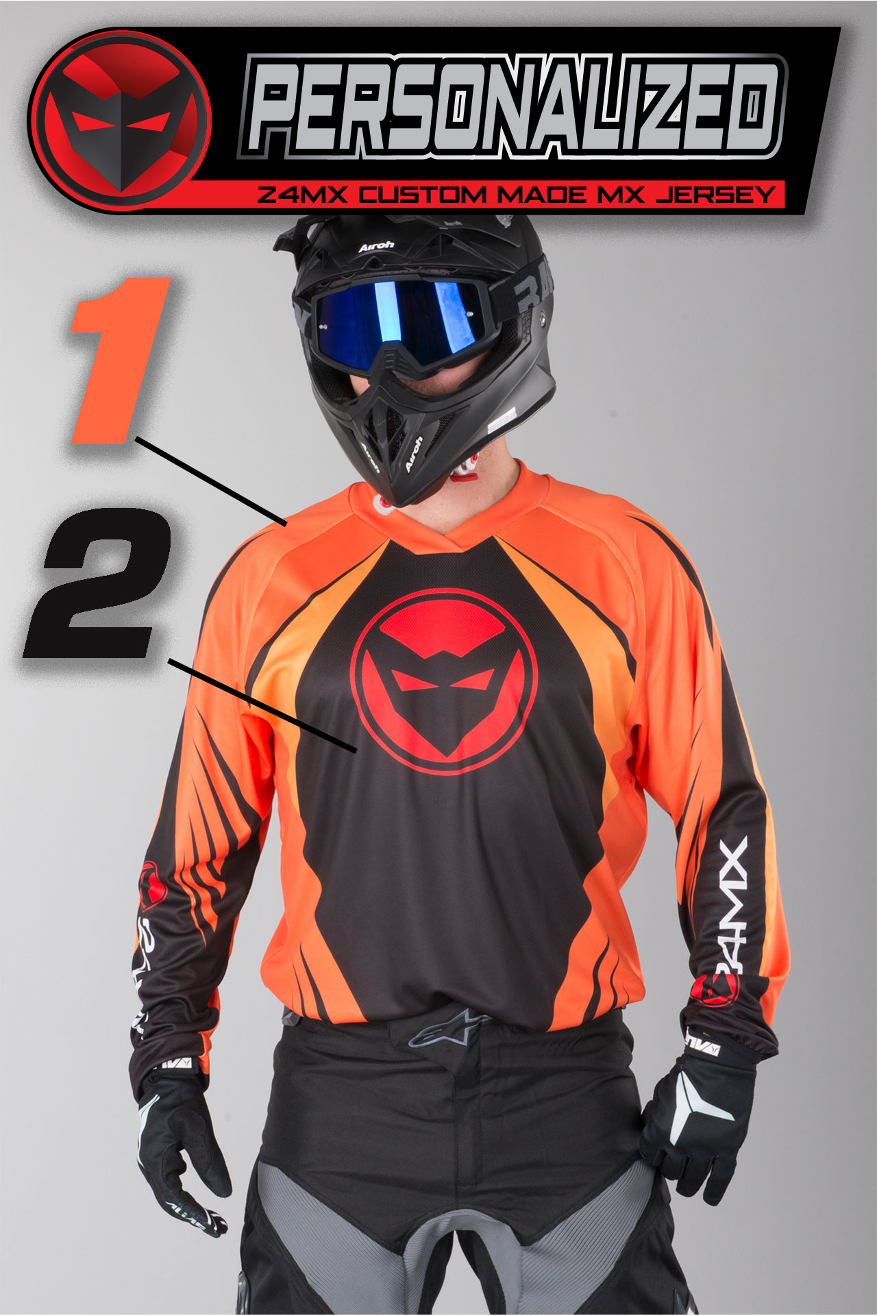 24MX RACE Jersey - Customised MX3